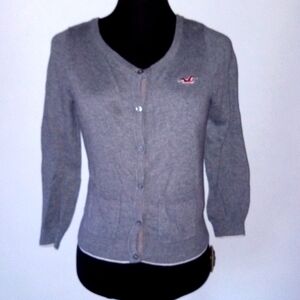 Hollister Y2K Button Front Cardi